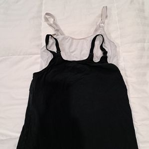 2 nursing tanks size medium